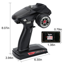 INJORA 2.4GHz Remote Control 6CH Digital Radio Transmitter with Receiver T6DC #T6-T6DC