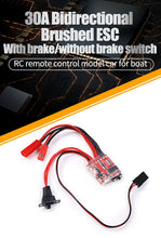 30A 4-8V Mini Brushed Electric Speed Controller ESC Brush Electronic Motor Speed Controller For RC Car #30ampesc