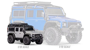 Traxxas TRX-4M 1/18 Land Rover Defender 4×4 RC Trail Crawler (Blue) #97054-1blue