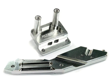Billet Machined Rear Anti-Bending Plate for HPI 1/10 Bullet MT & Bullet ST #T8692SILVER
