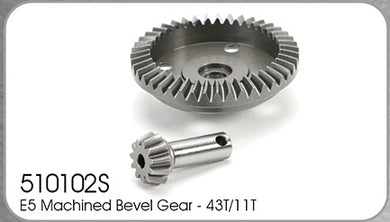 TEAM MAGIC E5 option Machined bevel gear 43/11T #TM510102S