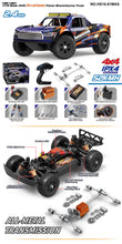 Tornado RC 1/16 brushless 4WD RTR Short course 2.4g 52KM V2 2026 #TRC-16-81MAX