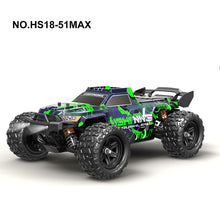 Tornado RC 1/18 brushless 4WD RTR High TRUCK 2.4g 52KM Green Body V2 2026 #TRC-18-51MAX