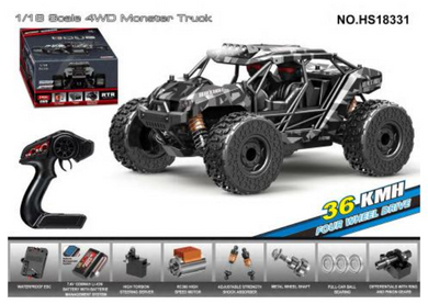 Tornado RC 1/18 4WD RTR High speed truck 2.4g 35KM 20 Minute runtime #TRC-18331