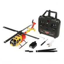 TWISTER BO-105 Scale 250 Flybarless Helicopter with 6 Axis Stabilisation and Altitude Hold (Yellow/Red) #TWST1002YR