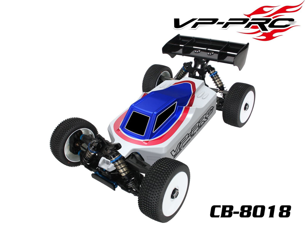 VP PRO Team Associated RC8 B4E Clear 1:8th Offroad Buggy Body Shell (1.0mmT) #VP-CB-8018