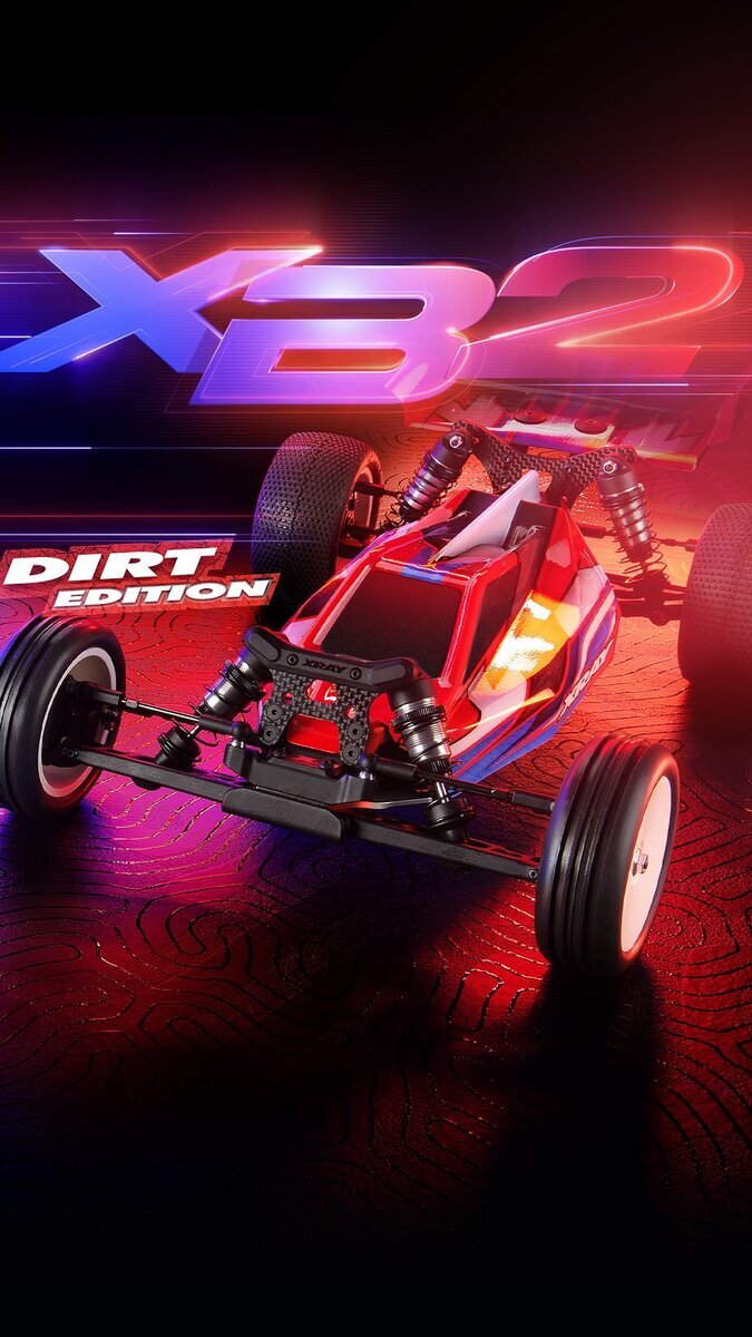 XRAY XB2D'24 - 2WD 1/10 ELECTRIC OFF-ROAD CAR - DIRT EDITION #XY320016