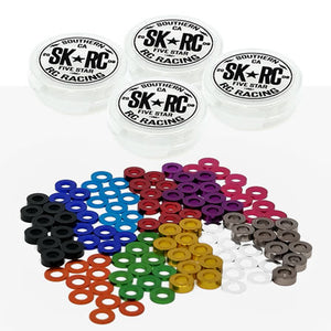 Sticky Kicks RC Five Star 3x6mm Anodized Shim Tuner Kits .5 1.0 1.5 2.0 MM 40 Pieces #SK8071