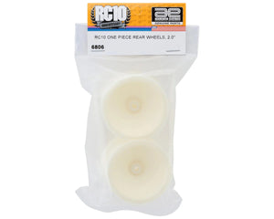 Team Associated RC10 One Piece 2.0" Rear Wheels (White) (2) #ASC6806