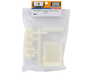 Team Associated RC10T Battery Cup, Servo & Body Mount Set #ASC7811