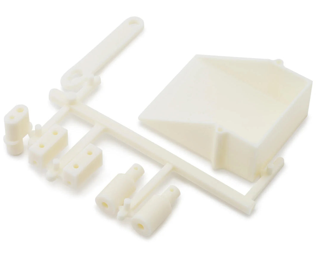 Team Associated RC10T Battery Cup, Servo & Body Mount Set #ASC7811