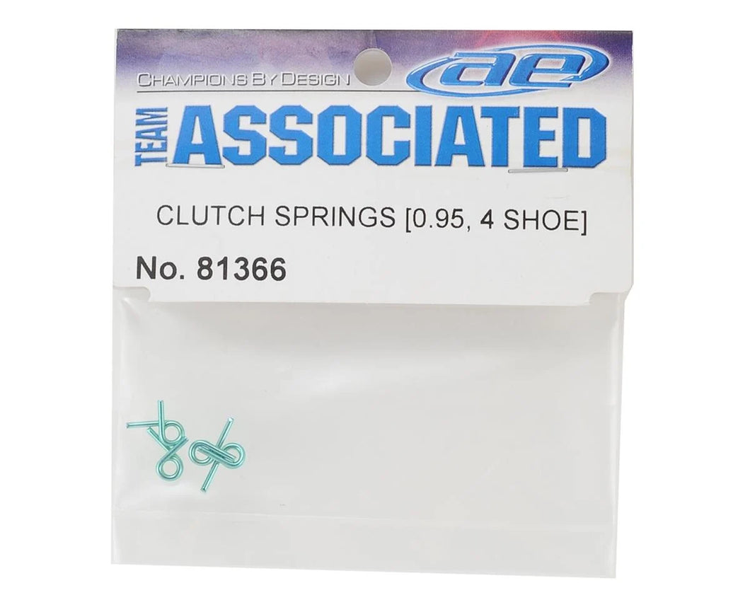 Team Associated 0.95mm 4-Shoe Clutch Springs (4) #81366