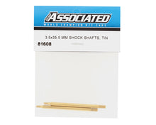 Team Associated 3.5x35.5mm TiN Front Shock Shafts (2) #ASC81608