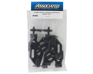 RC8B4 Front Lower Suspension Arms, soft #81636