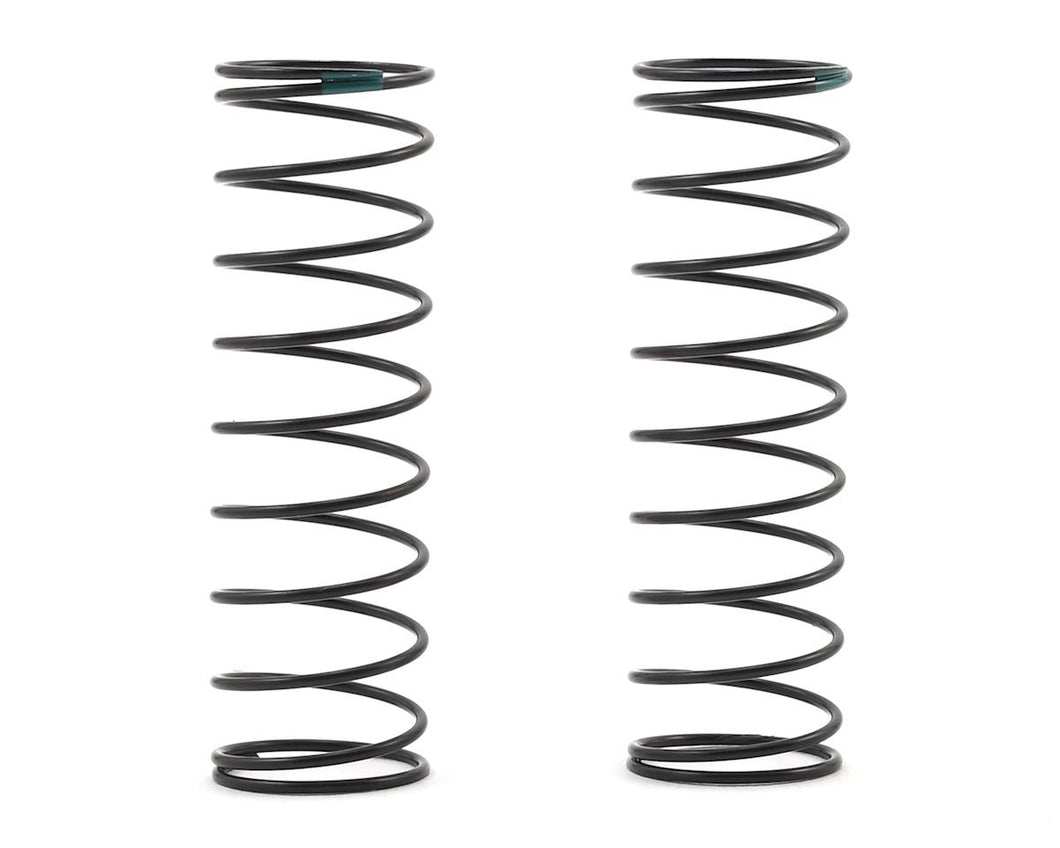 Team Associated 12mm Rear Shock Spring (2) (Green/1.80lbs) (61mm Long) #91837