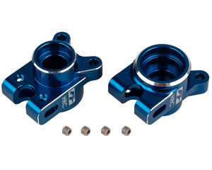 Team Associated RC10B7 Factory Team Aluminum Rear HRC Hub Set (Blue) (2) #92473