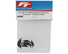 Team Associated RC10B7 Factory Team Carbon Fiber Steering Block Shim Set (8) #92495