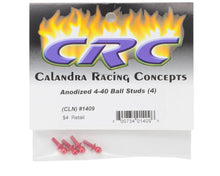 CRC 4-40 Anodized Ball Studs (4) #CLN1409