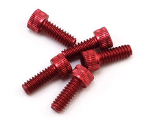 CRC 4-40x5/16 Socket Head Aluminum Screws (Red) (6) #CLN1460