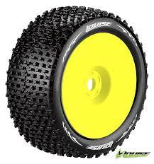 LOUISE T-Pirate S/Soft Tyre 0 offset Yellow Rim #LT3134VY
