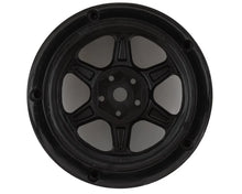 DS Racing Drift Element 6 Spoke Drift Wheels (Triple Black w/Silver Rivets) (2) (Adjustable Offset) w/12mm Hex #DSC-DE-206