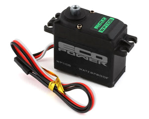 EcoPower WP110S Waterproof High Speed Metal Gear Servo for 1/10 2wd Traxxas™, ARRMA™, Losi™ & other vehicles #ECP-110S