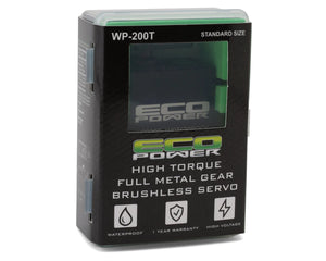 EcoPower WP200T Waterproof High Torque Metal Gear Brushless Servo #ECP-200T