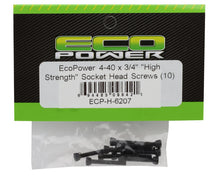 EcoPower 4-40 "High Strength" Socket Cap Head Screws (10) (4-40x3/4") #ECP-H-6207