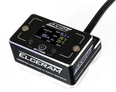 Elceram Oxide 1/8 Brushless ESC w/Color LCD Display #ELC011