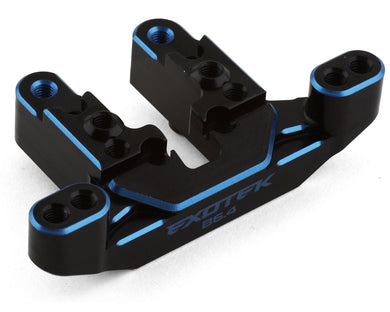 Exotek B6.4 Aluminum Front Camber Mount (Black) #EXO2130