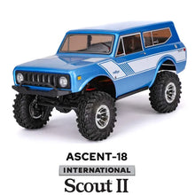 Redcat 1:18 EP Ascent Rock Crawler Intertional Scout II - Blue #RCATASCENT18-ISB