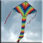 TOYS RAINBOW DELTA 0.900 METRE WINGSPAN #KITE882