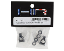 Hot Racing Mini-T 2.0/Mini-B Aluminum Rear Hub Set (2) #HRAMTT2201