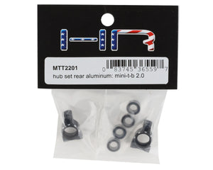 Hot Racing Mini-T 2.0/Mini-B Aluminum Rear Hub Set (2) #HRAMTT2201