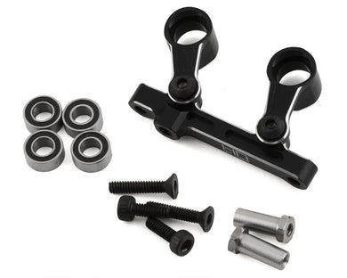 Hot Racing Losi Mini-T 2.0/Mini-B Aluminum Steering Bellcrank (Black) #HRAMTT4801