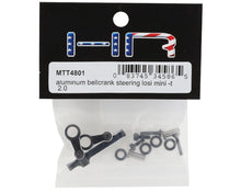 Hot Racing Losi Mini-T 2.0/Mini-B Aluminum Steering Bellcrank (Black) #HRAMTT4801