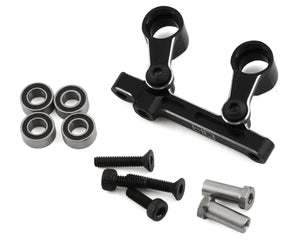 Hot Racing Losi Mini-T 2.0/Mini-B Aluminum Steering Bellcrank (Black) #HRAMTT4801