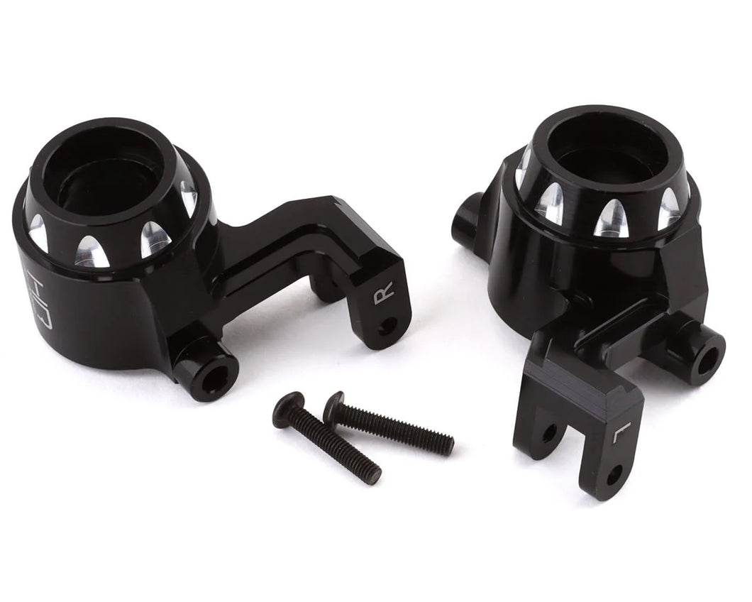 Hot Racing Aluminum Steering Blocks for Traxxas Maxx (Black) (2) #HRAMXX2101