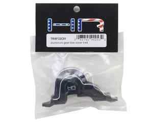 Hot Racing Aluminum Gear Box Cover for Traxxas TRX-4 (Black) #HRATRXF32C01