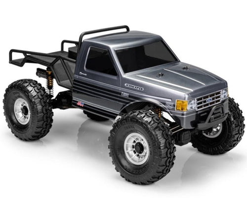 JConcepts Tuck 1989 Ford F-150 Rock Crawler Body (Cab Only) (Clear) (12.3