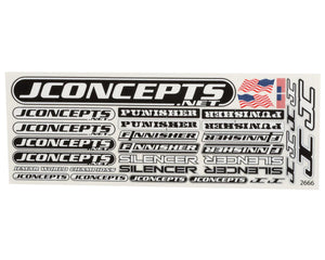 JConcepts RC10 Mirage SS Worlds Special Edition Scoop Body (Clear) w/5.5" Wing #JCO0612