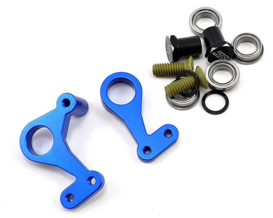 JConcepts RC10 Classic Aluminum Steering Bell Crank Set (Blue) #JCO2309-1