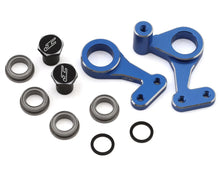 JConcepts RC10 Classic Aluminum Steering Bell Crank Set (Blue) #JCO2309-1