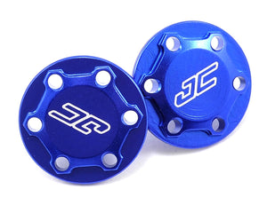 JConcepts RC10 Finnisher Wing Button Blue (2) #JCO2311-1