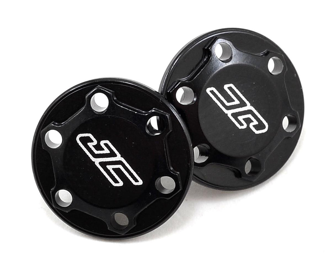 JConcepts RC10 Finnisher Wing Button Black (2) #JCO2311-2