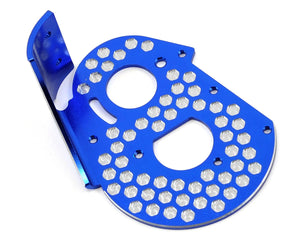 JConcepts RC10 Classic Aluminum Honeycomb Rear Motor Plate (Blue) #JCO2319-1