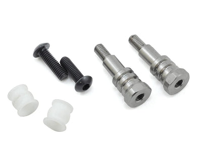 JConcepts B6/B6D Fin Long Titanium Shock Standoffs w/Bushing (Rear) #JCO2600T