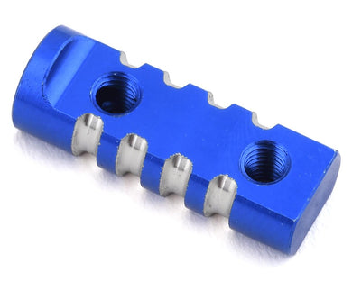 JConcepts B74 Aluminum Floating Servo Mount Post (Blue) #JCO2869-1