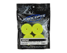 JConcepts 12mm Hex Mono 2.2 "Slim" Front Wheels (4) (B6/RB6/SRX2/YZ2) (Yellow) #JCO3376Y