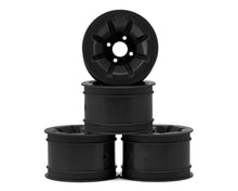 JConcepts RC10 Pioneer 2.2 Rear Wheels w/Adapters (Black) (4) #JCO3464B